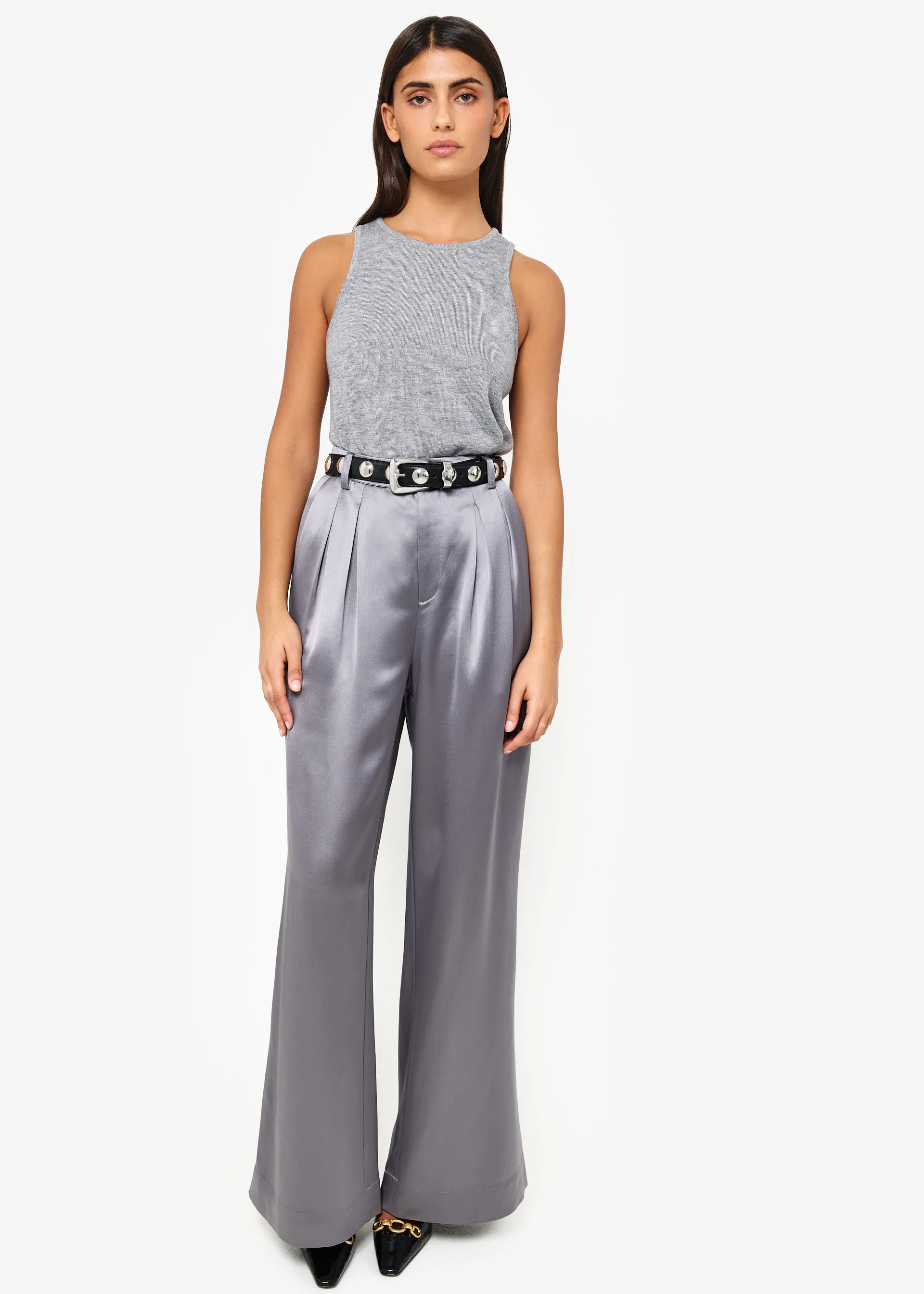 Milo Knit Top Alloy