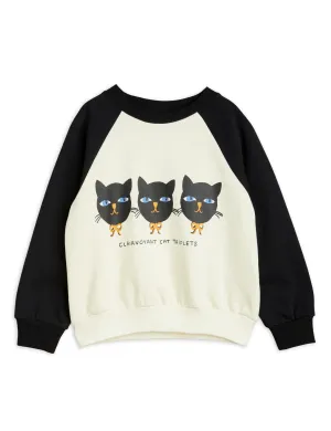 Mini Rodini Cat Triplets SP Sweatshirt