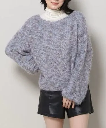 MIXED COLOR KNIT TOP