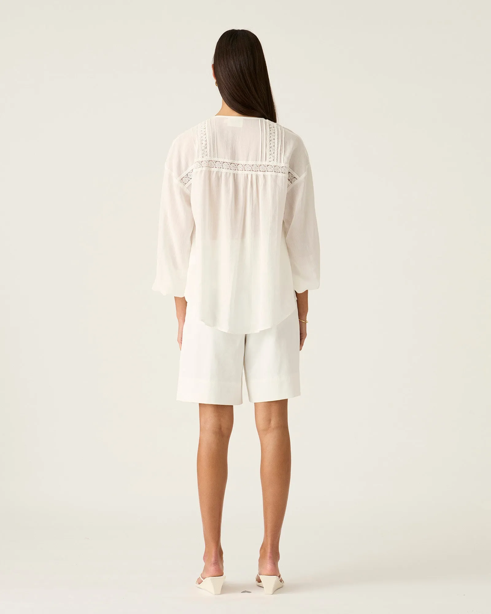 Mos The Label Ivy Blouse- White