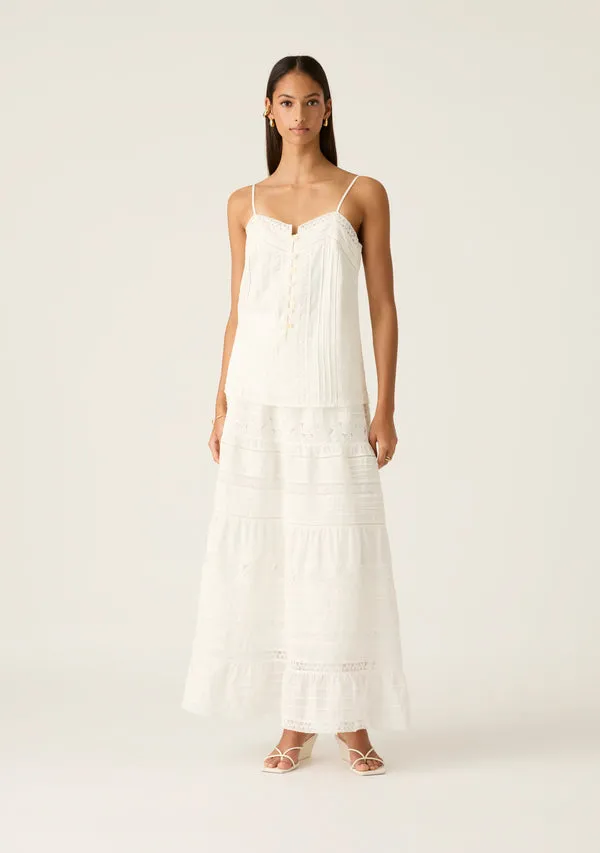 Mos The Label Ivy Cami - White