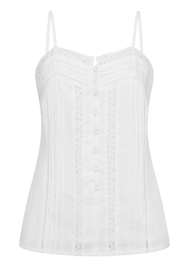 Mos The Label Ivy Cami - White