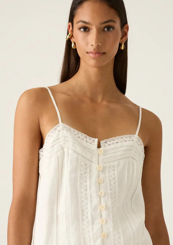 Mos The Label Ivy Cami - White