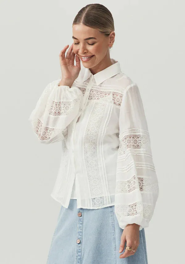 Mos The Label Layla Blouse - White