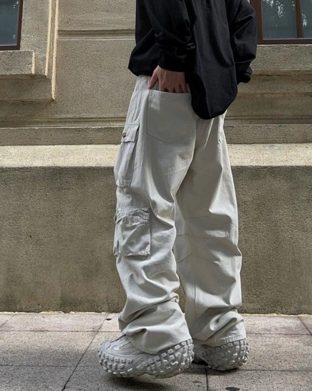 Multi-Pocket Over Cargo Pants FTG0005