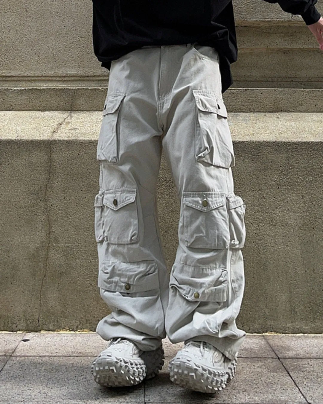 Multi-Pocket Over Cargo Pants FTG0005
