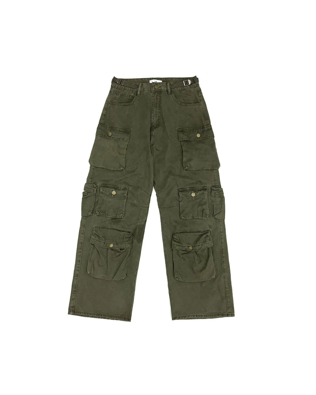 Multi-Pocket Over Cargo Pants FTG0005
