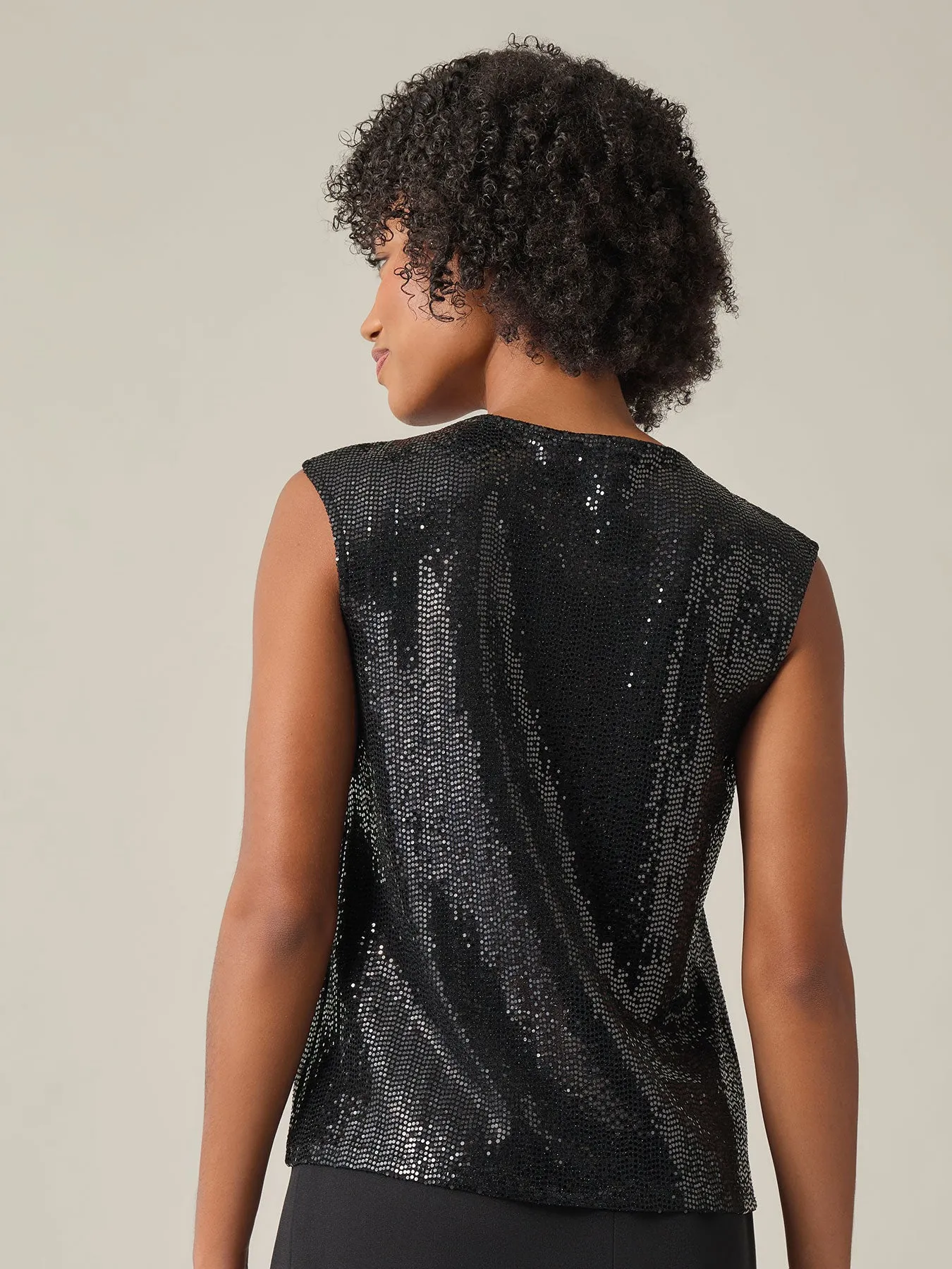 Myles Top, Sparkle Detail