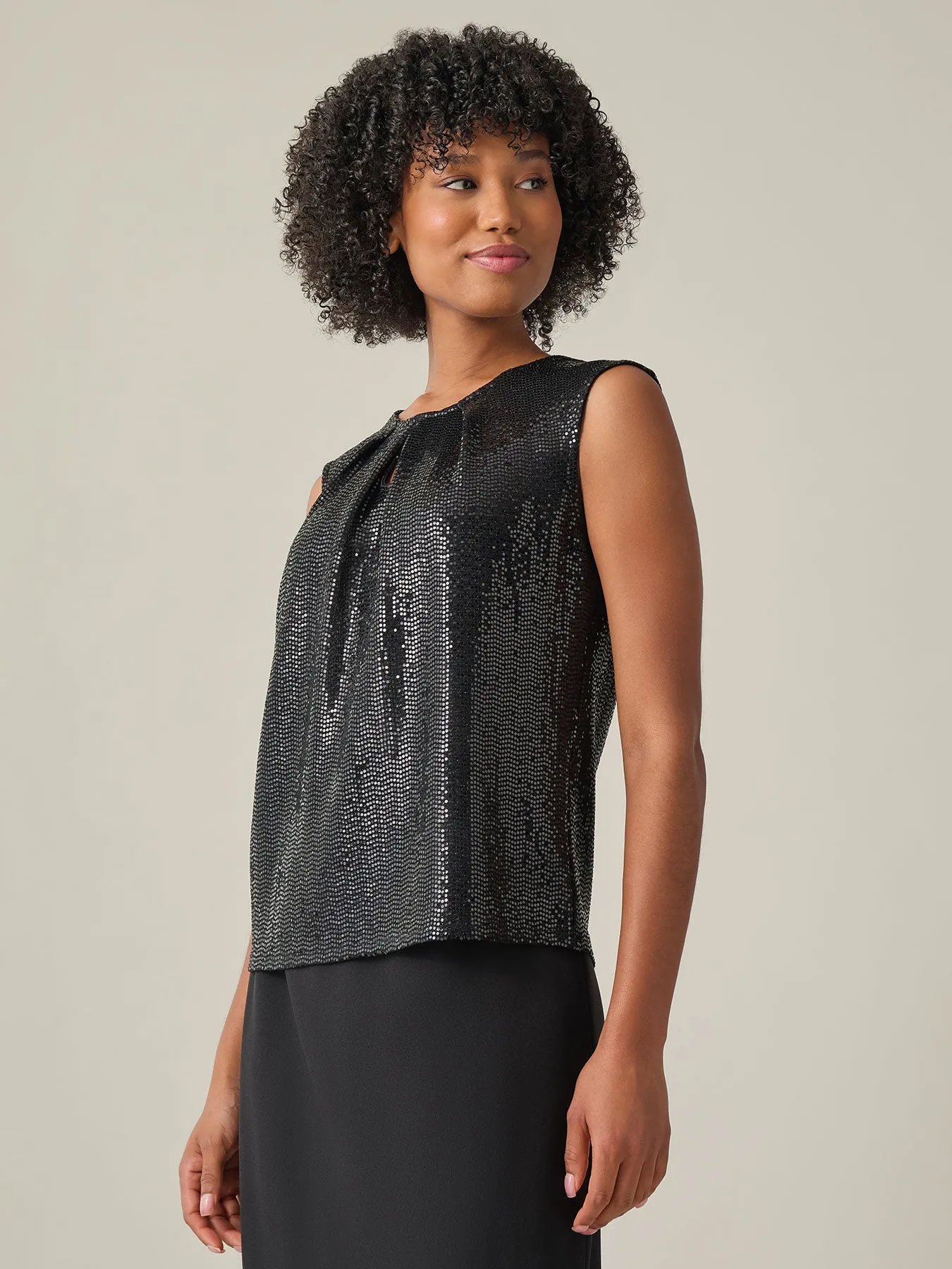 Myles Top, Sparkle Detail