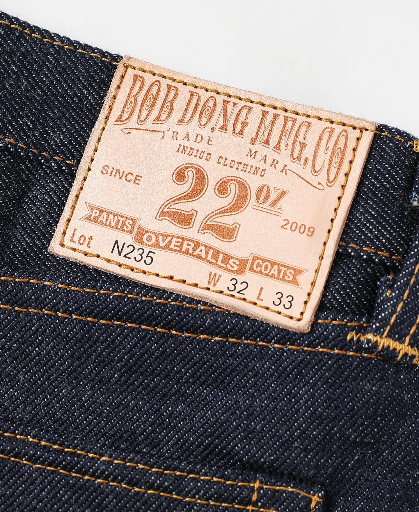 N235 Heavyweight Selvedge Denim Jeans