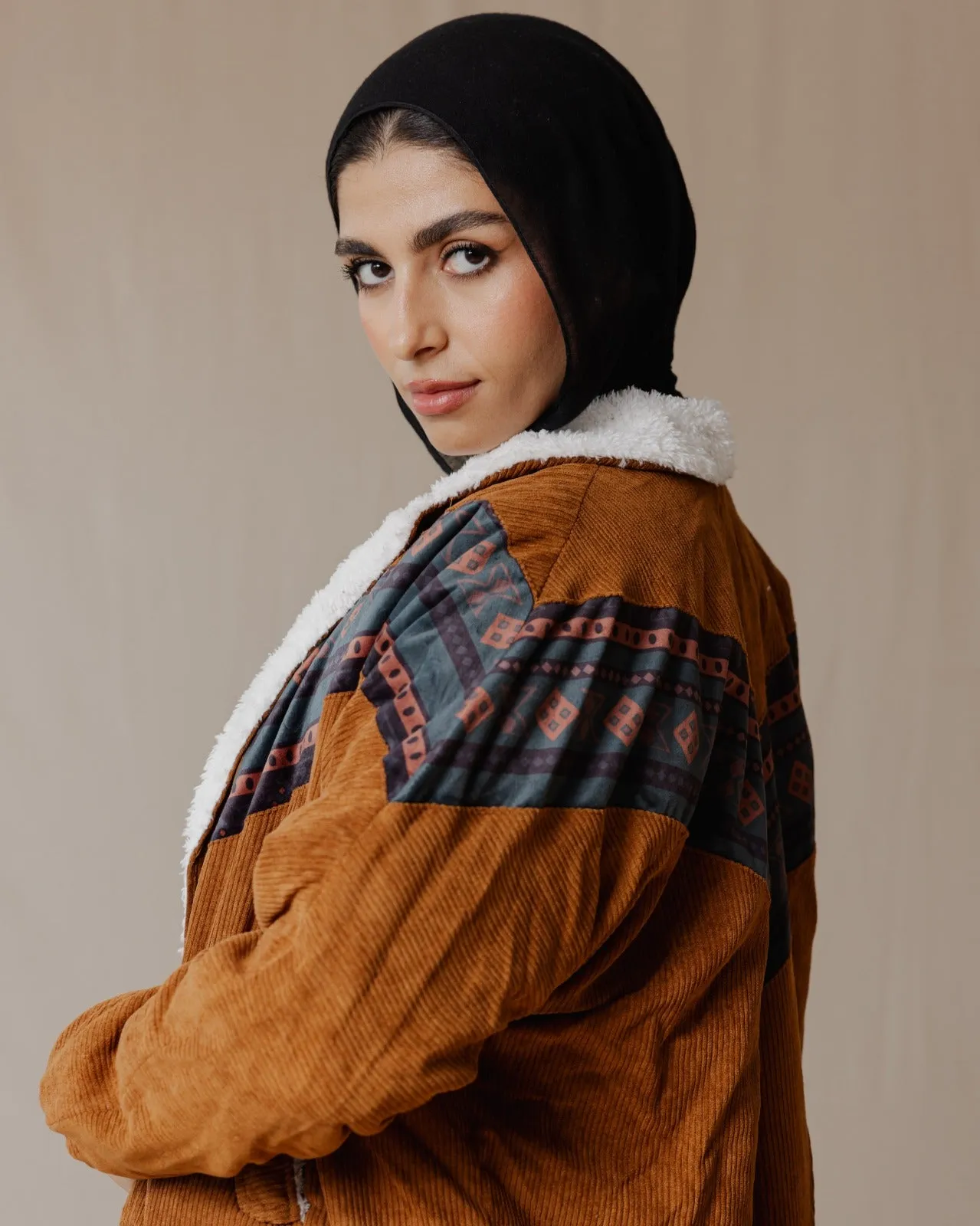 Native Corduroy Jacket Havane