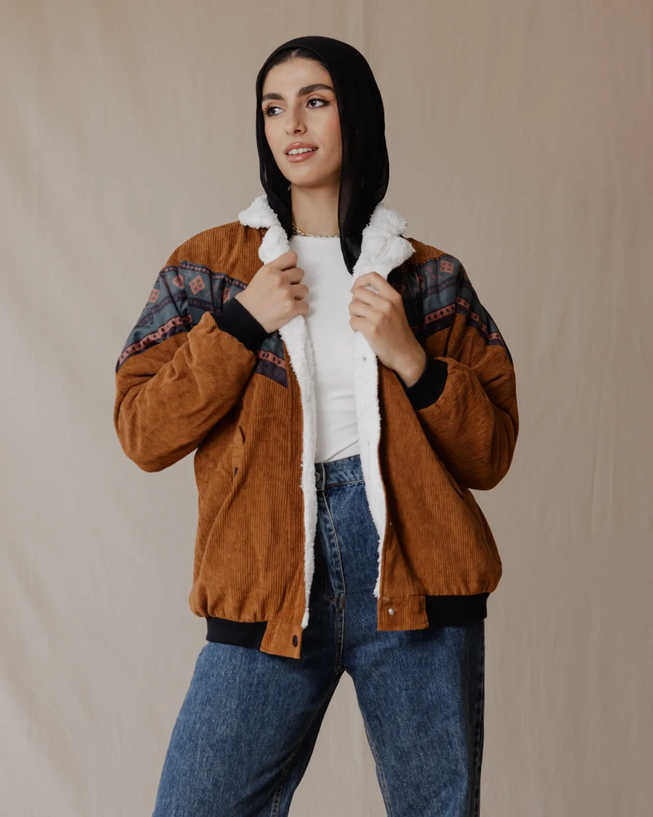 Native Corduroy Jacket Havane