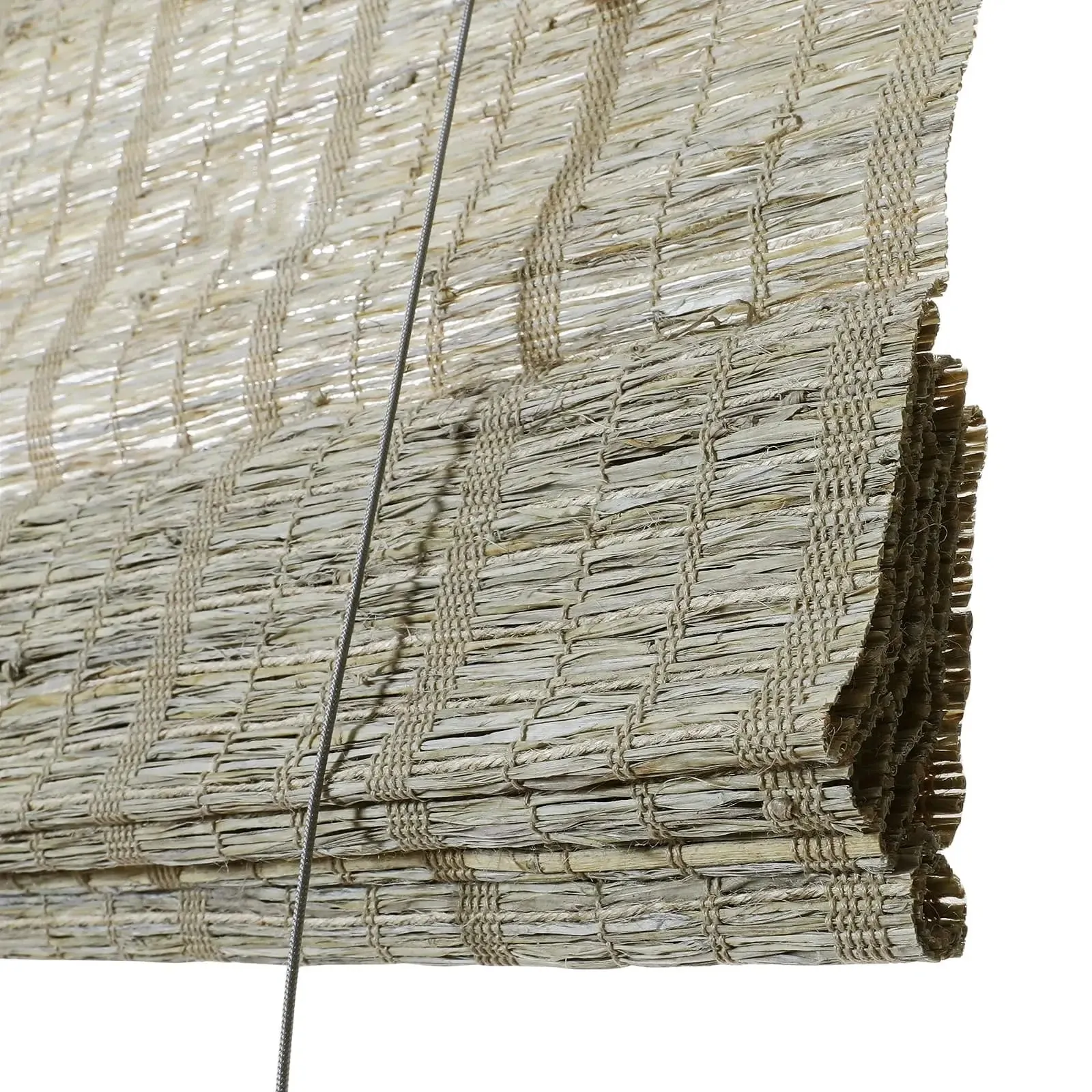 Natural Jute Bamboo Woven Shade - Straw
