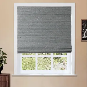 Natural Paper Bamboo Woven Shade - Blue