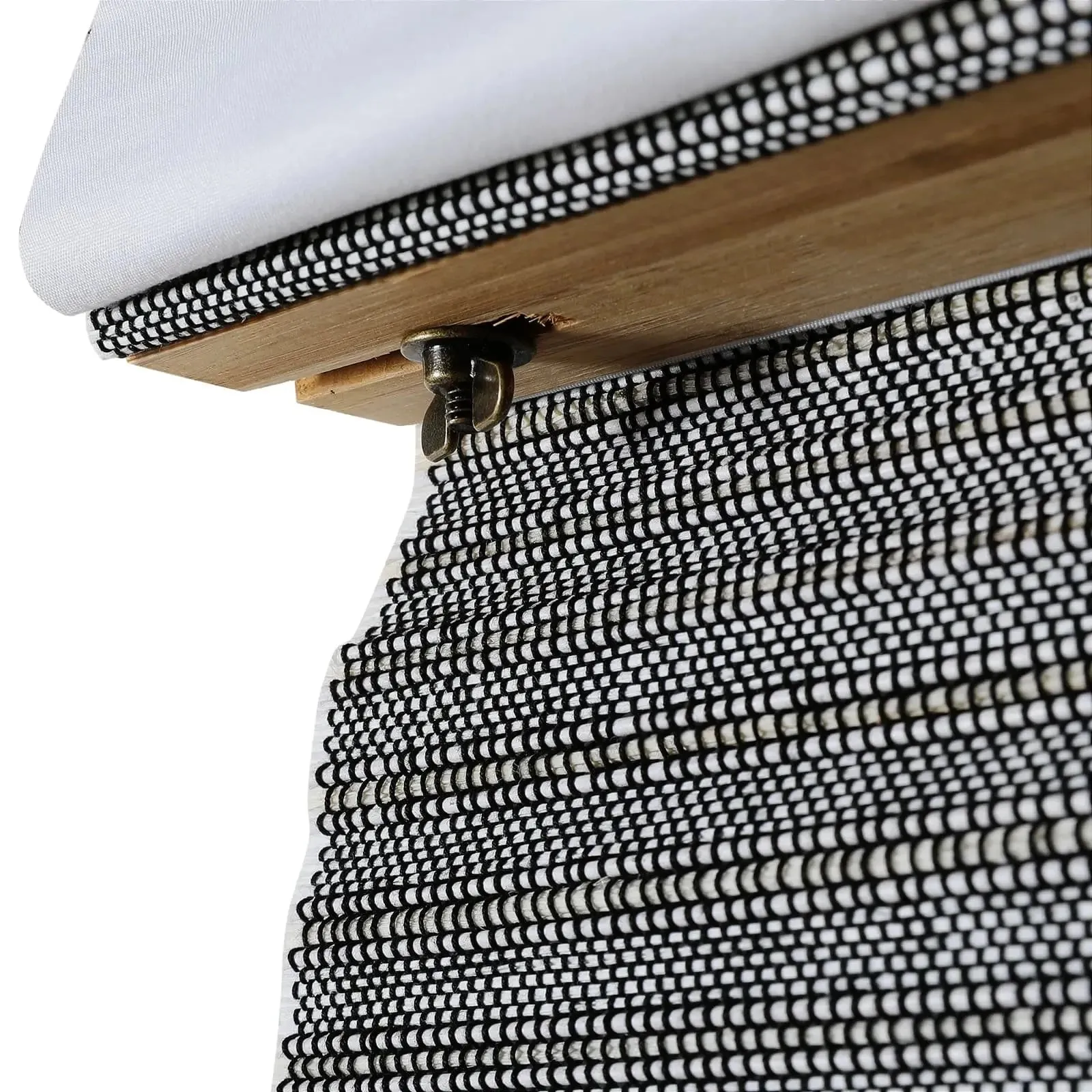 Natural Paper Bamboo Woven Shade - Blue
