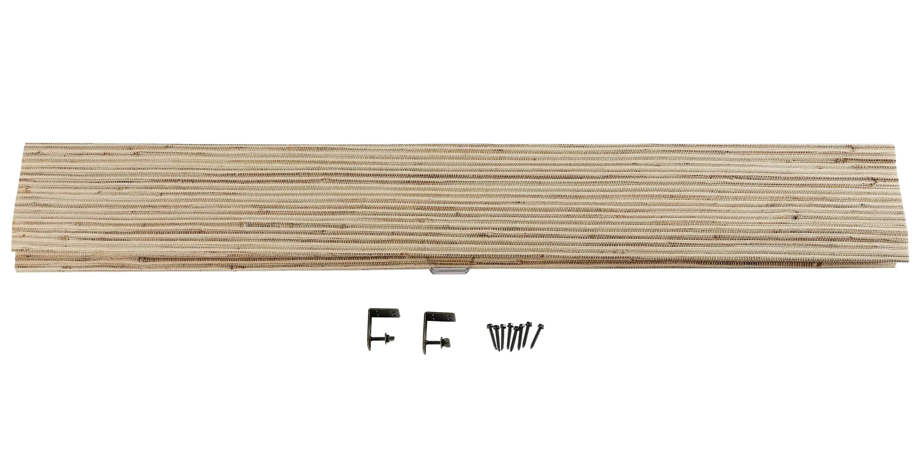 Natural Ramie Bamboo Woven Shade - Beige Brown