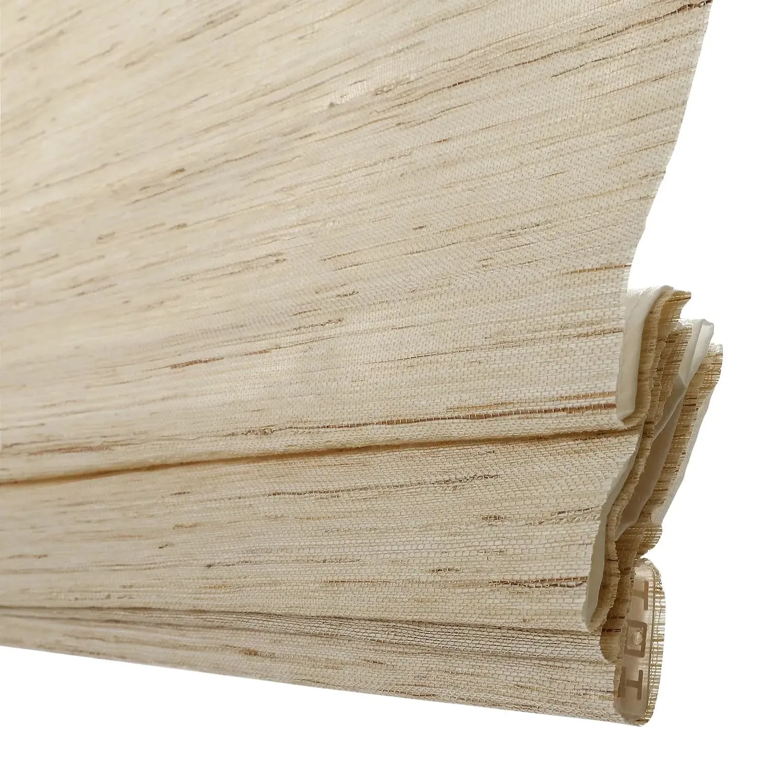 Natural Ramie Bamboo Woven Shade - Cashew