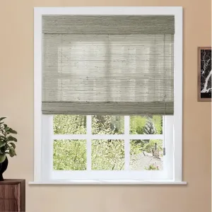 Natural Ramie Bamboo Woven Shade - Sea Glass