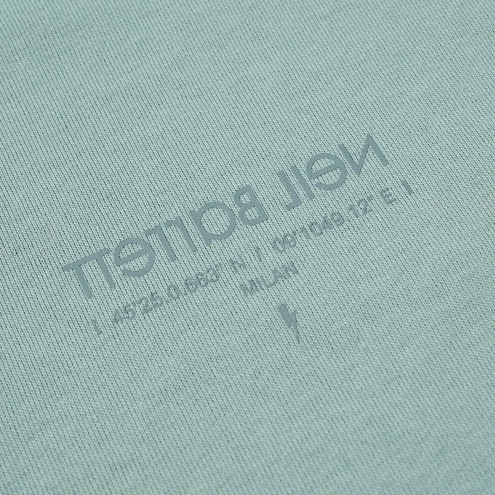 Neil Barrett Logo Coordinates Sweatshirt: GREEN