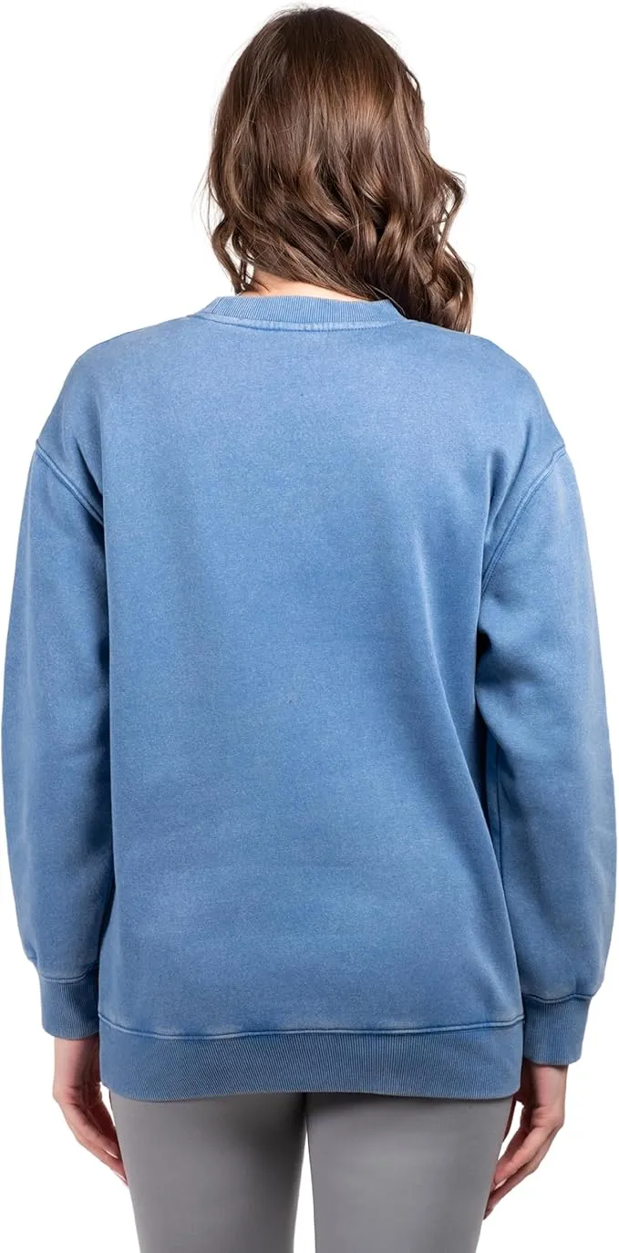 NFL Official Womens Super Soft Oversized Cozy Shirt|Detroit Lions