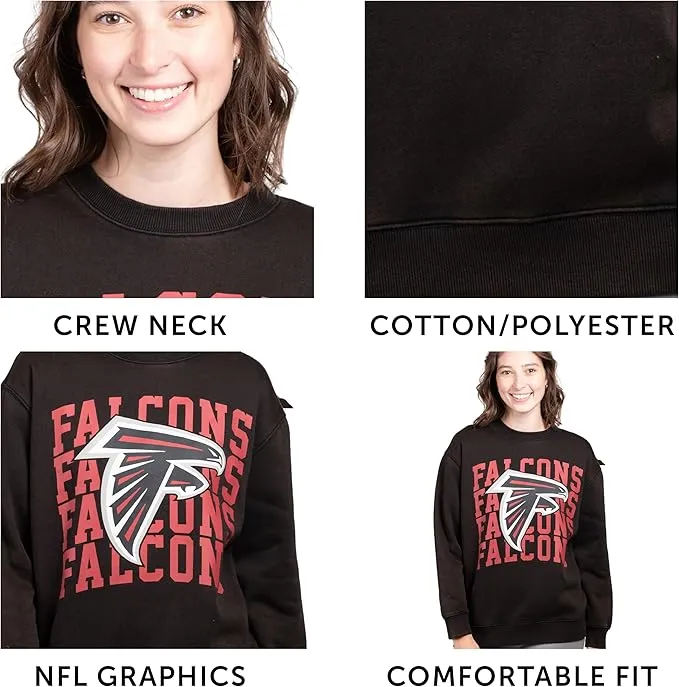 NFL Official Womens Super Soft Oversized Cozy Shirt|Detroit Lions