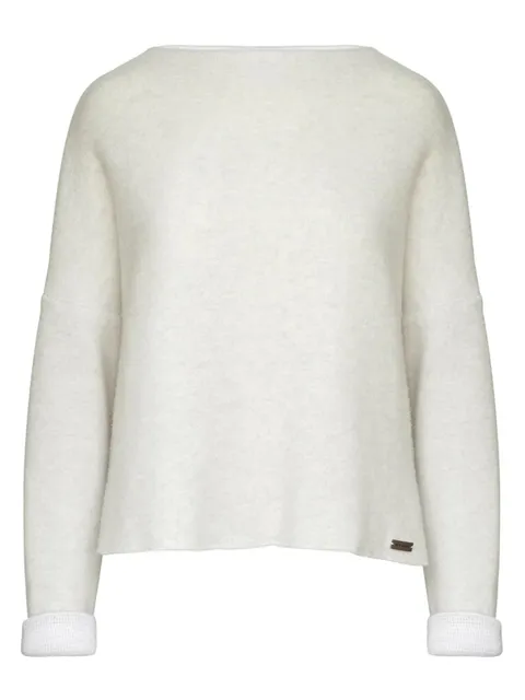 Nicoletta Beige Woman Wool Longsleeve | Stapf
