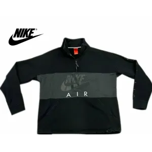 Nike Air Mens Small Black White Adult Pullover Long Sleeve XL