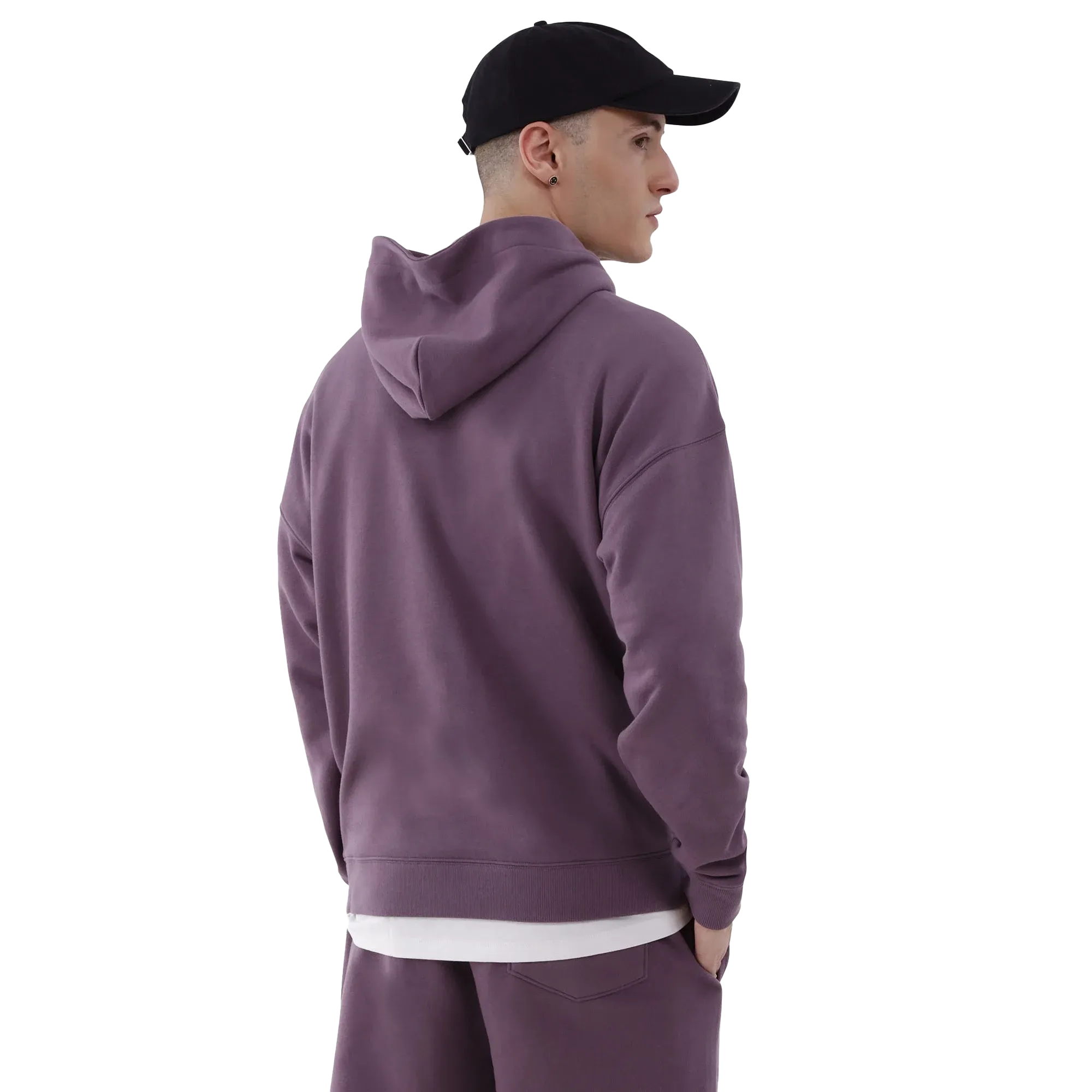 NO BOUNDARIES HOODIE DUSTY GRAPE - NB35100140828B