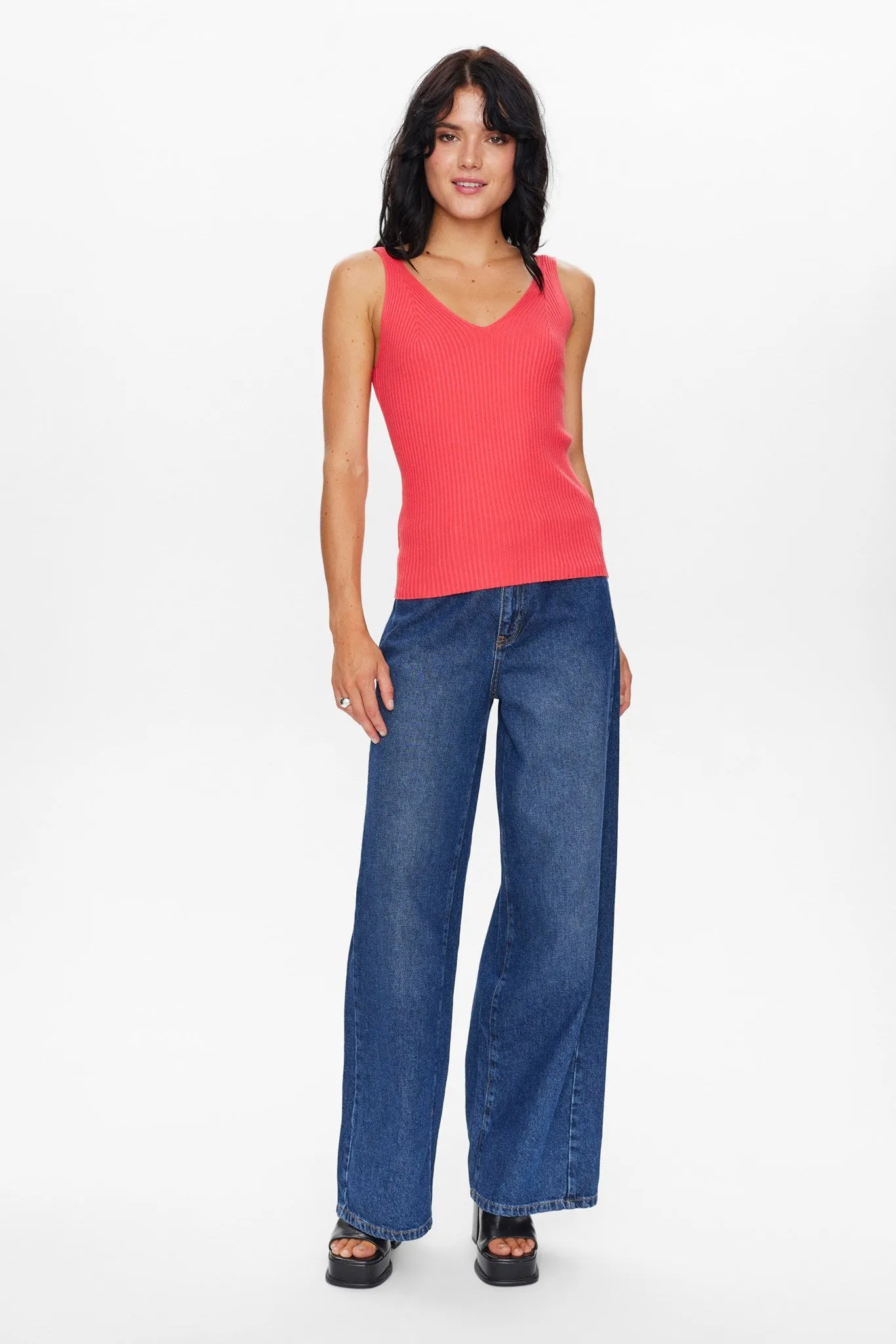 NUCERYS KNIT TOP - Teaberry