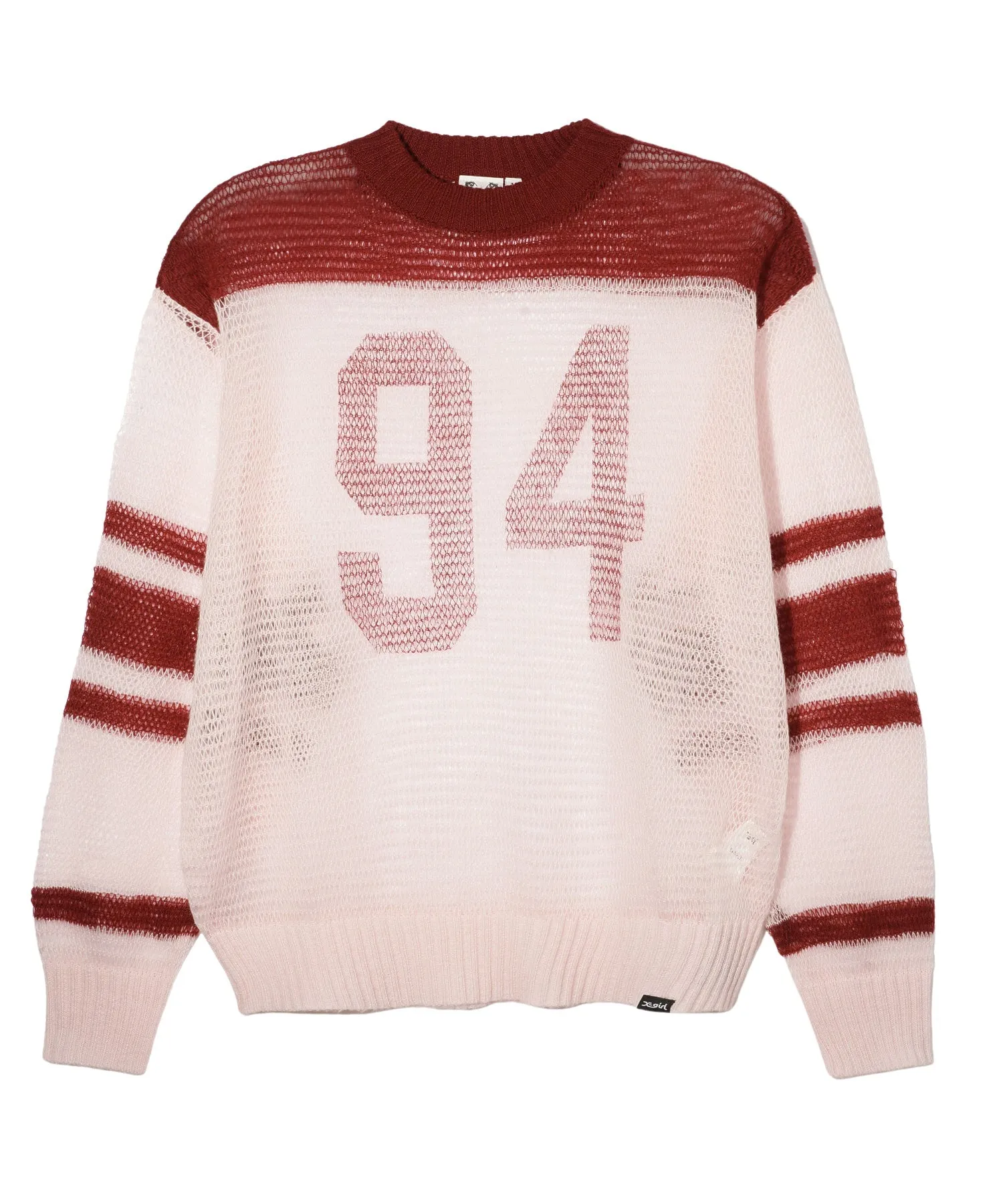 NUMBERING KNIT TOP
