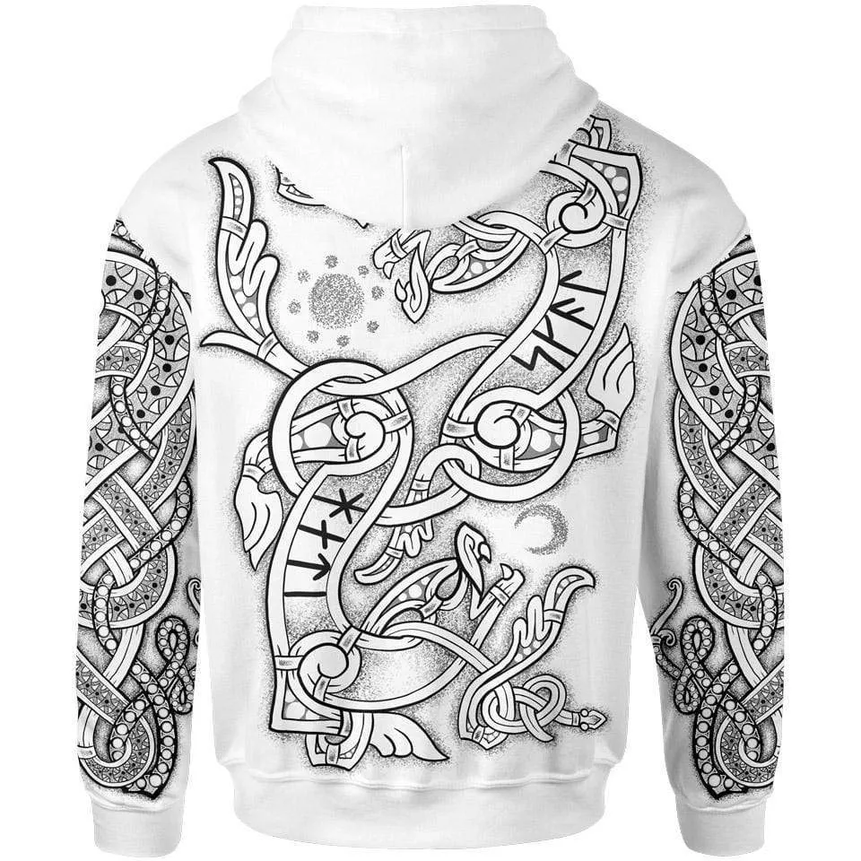 Odin Mask Pullover Hoodie