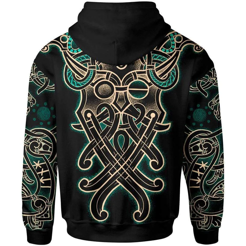 Odin Mask Pullover Hoodie