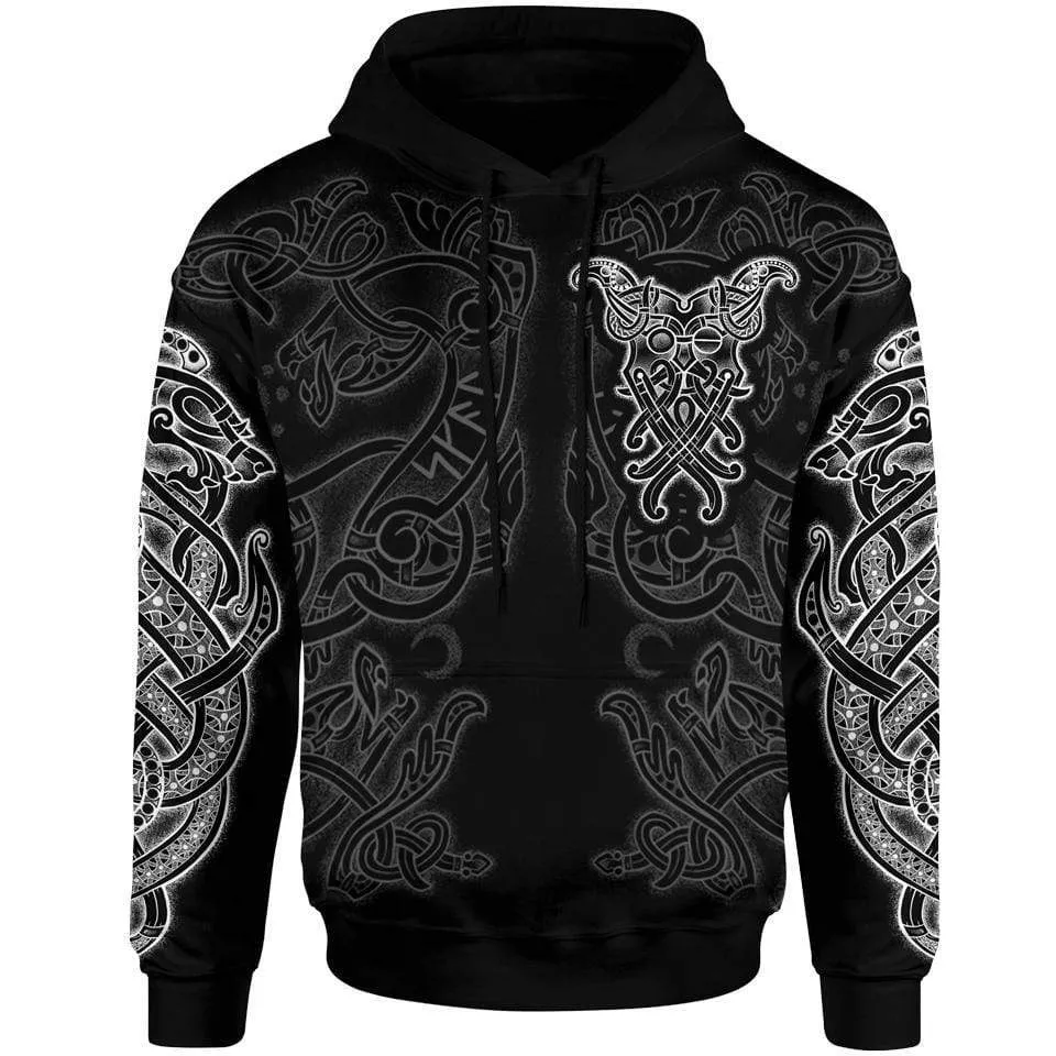 Odin Mask Pullover Hoodie