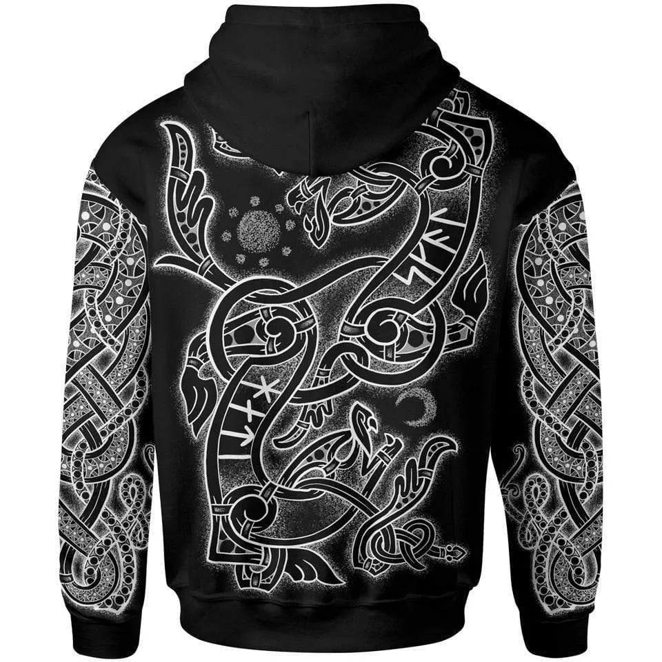 Odin Mask Pullover Hoodie
