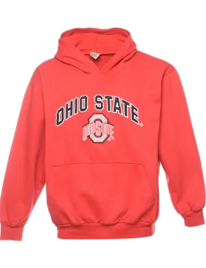 Ohio State Red Embroidered Sweatshirt - M