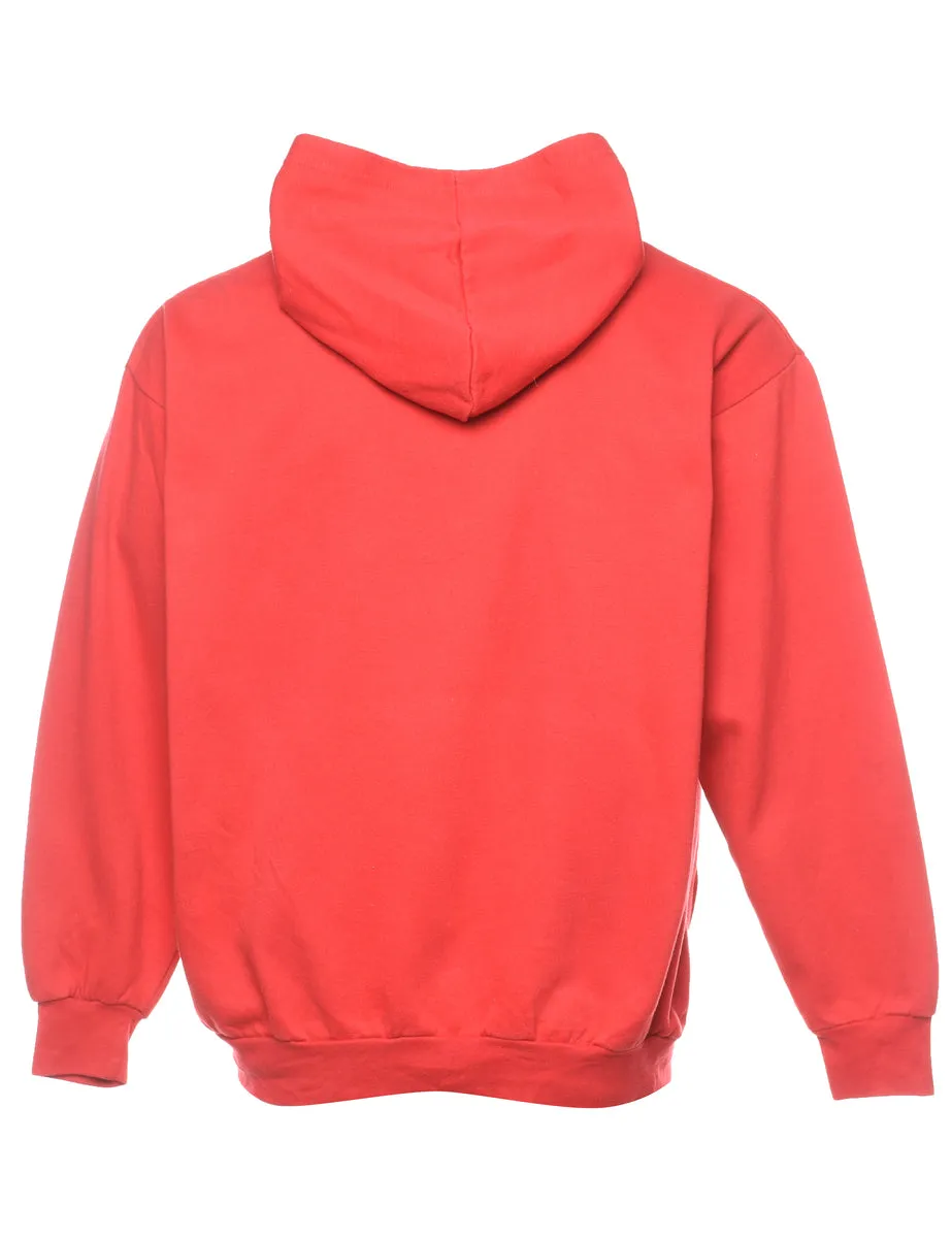 Ohio State Red Embroidered Sweatshirt - M