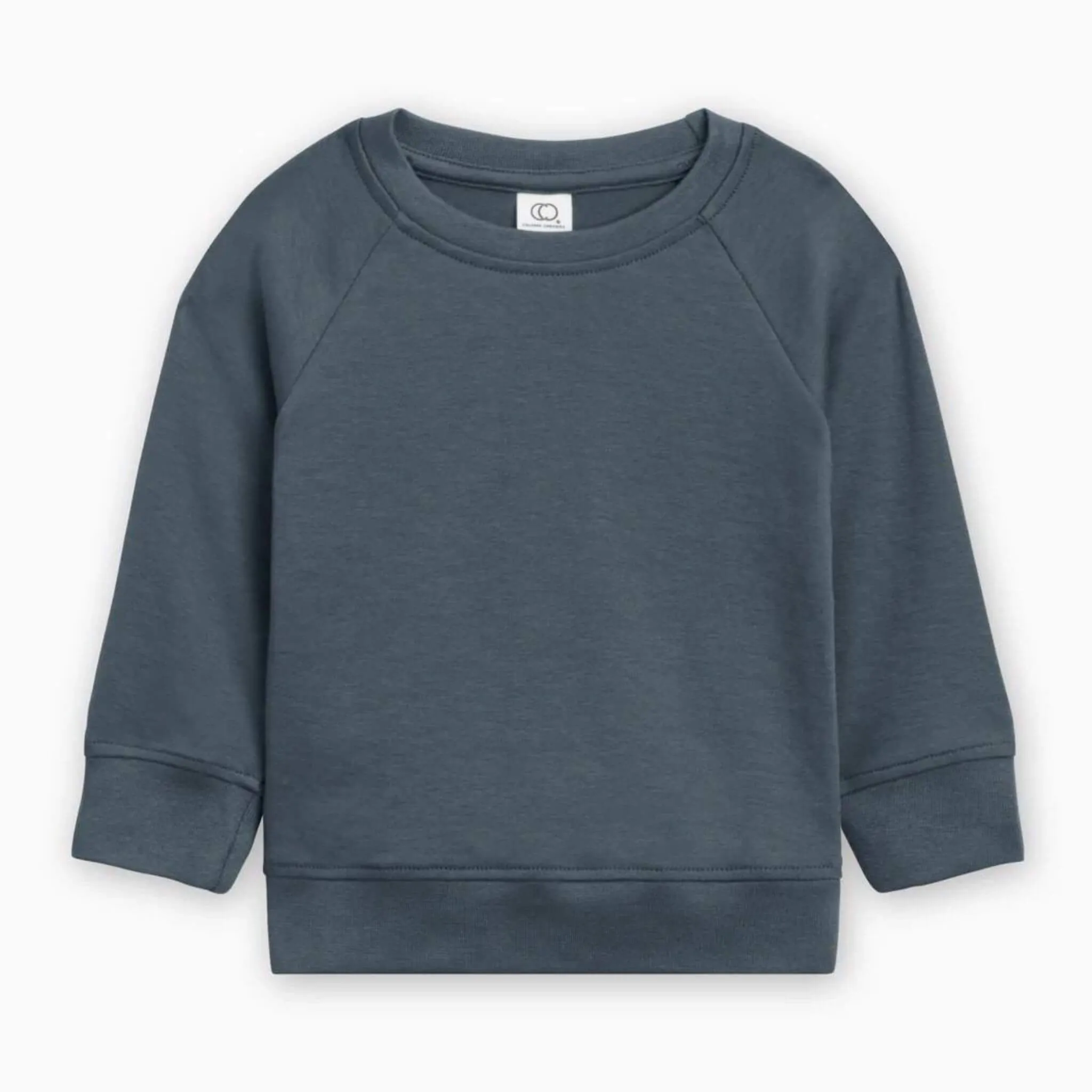 Organic Kid Portland Pullover Sweatshirt - Harbor