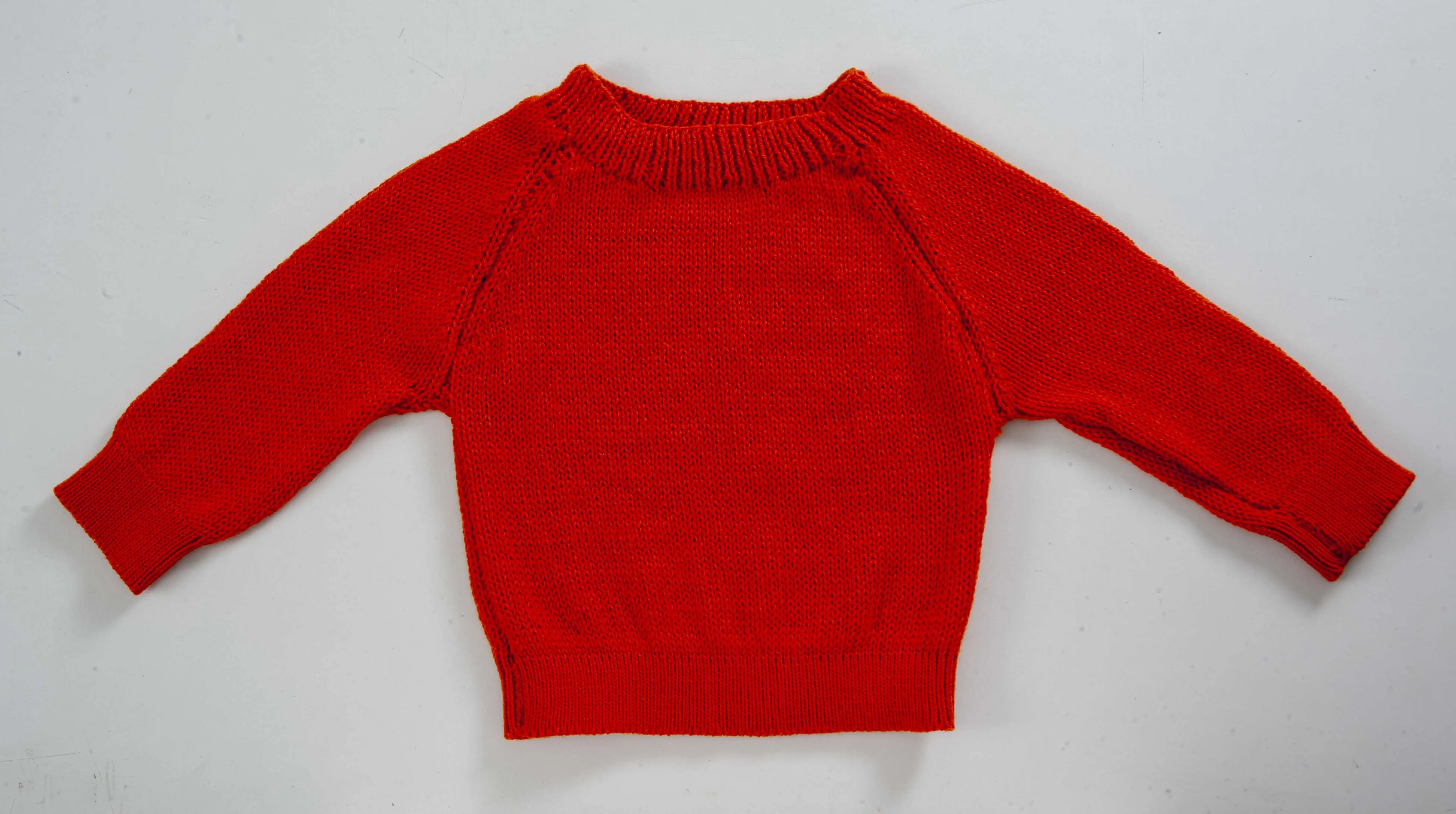 Organic Wool   |  Pullover  |   Grenadier | Size- 5 Years