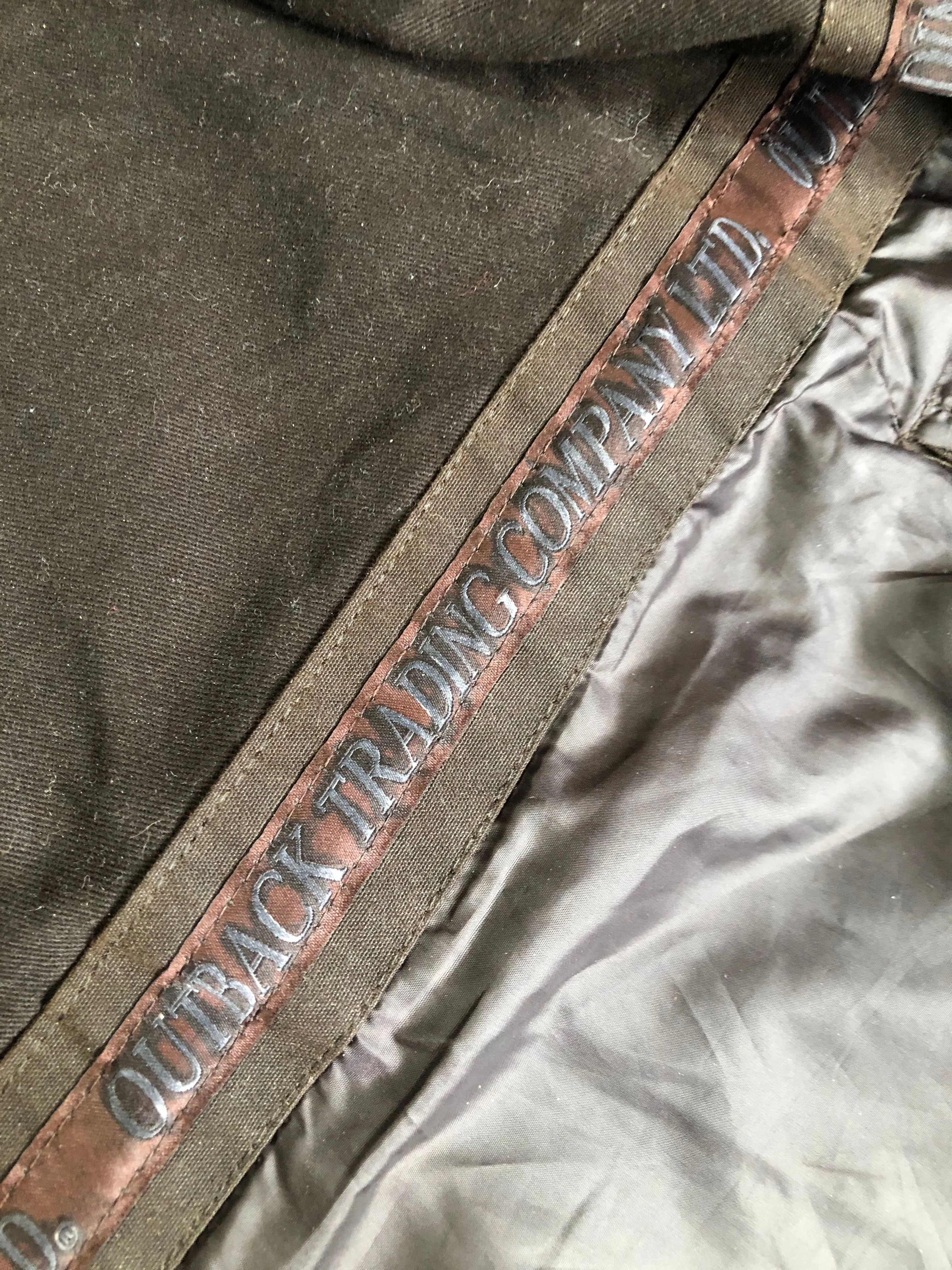 Outback Trading Co Oilskin Rancher Jacket SOLD