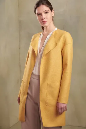Overall Coat Alpaca & Wool Color Narciso