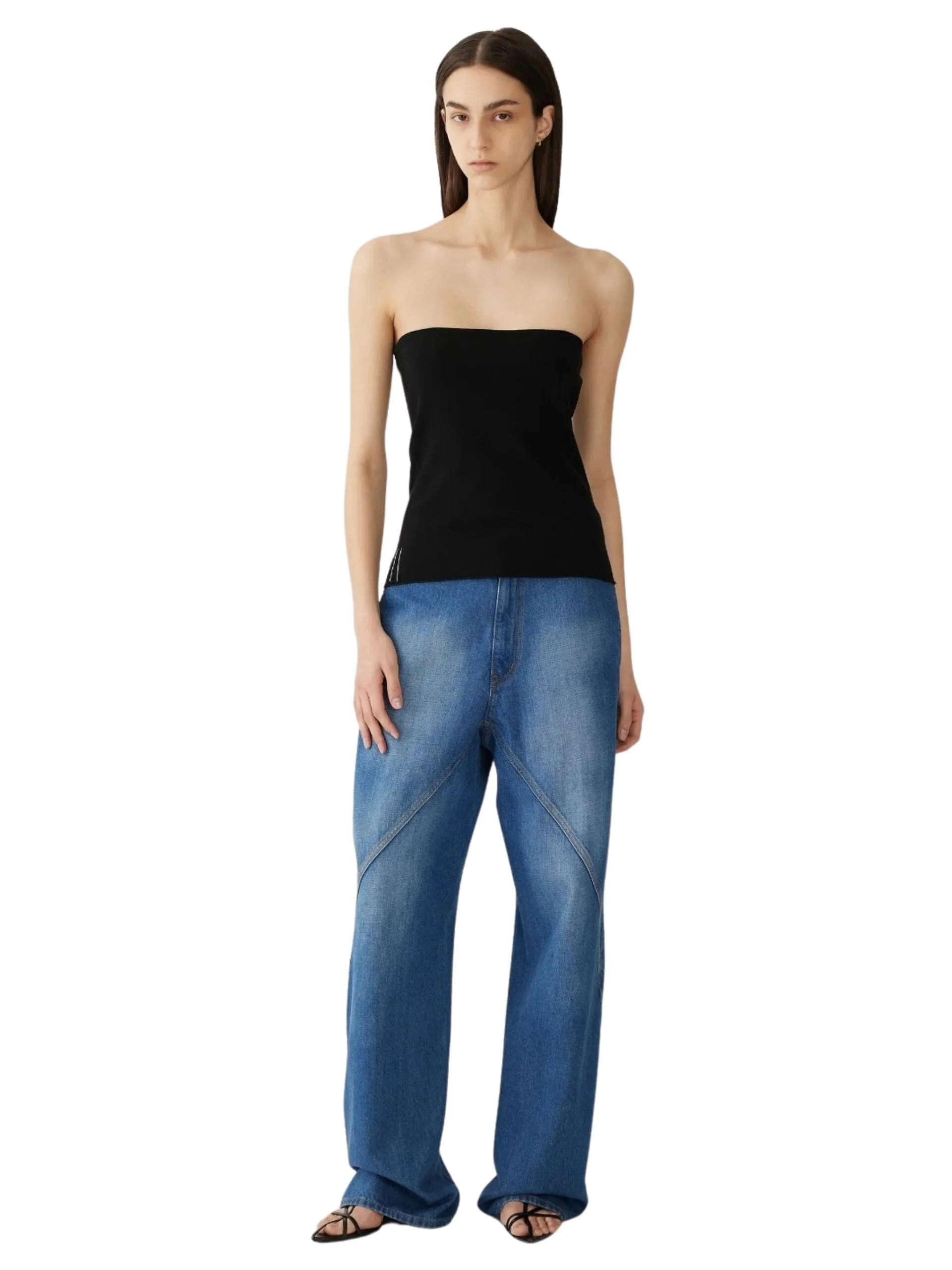 Oversized Panel Jean / Heritage Blue