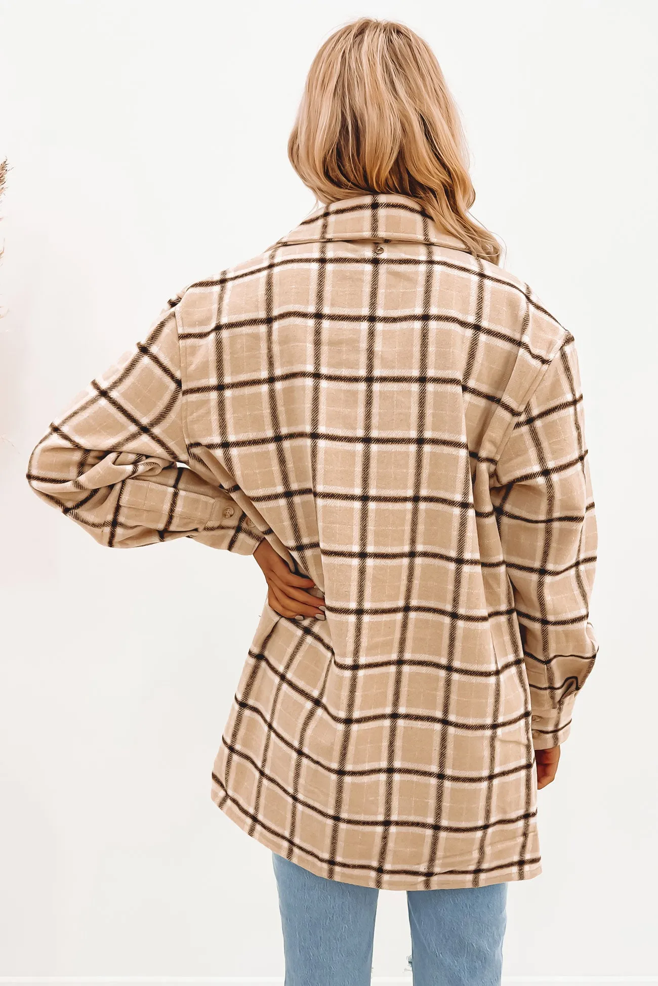 Paige Plaid Shirt Light Fennel