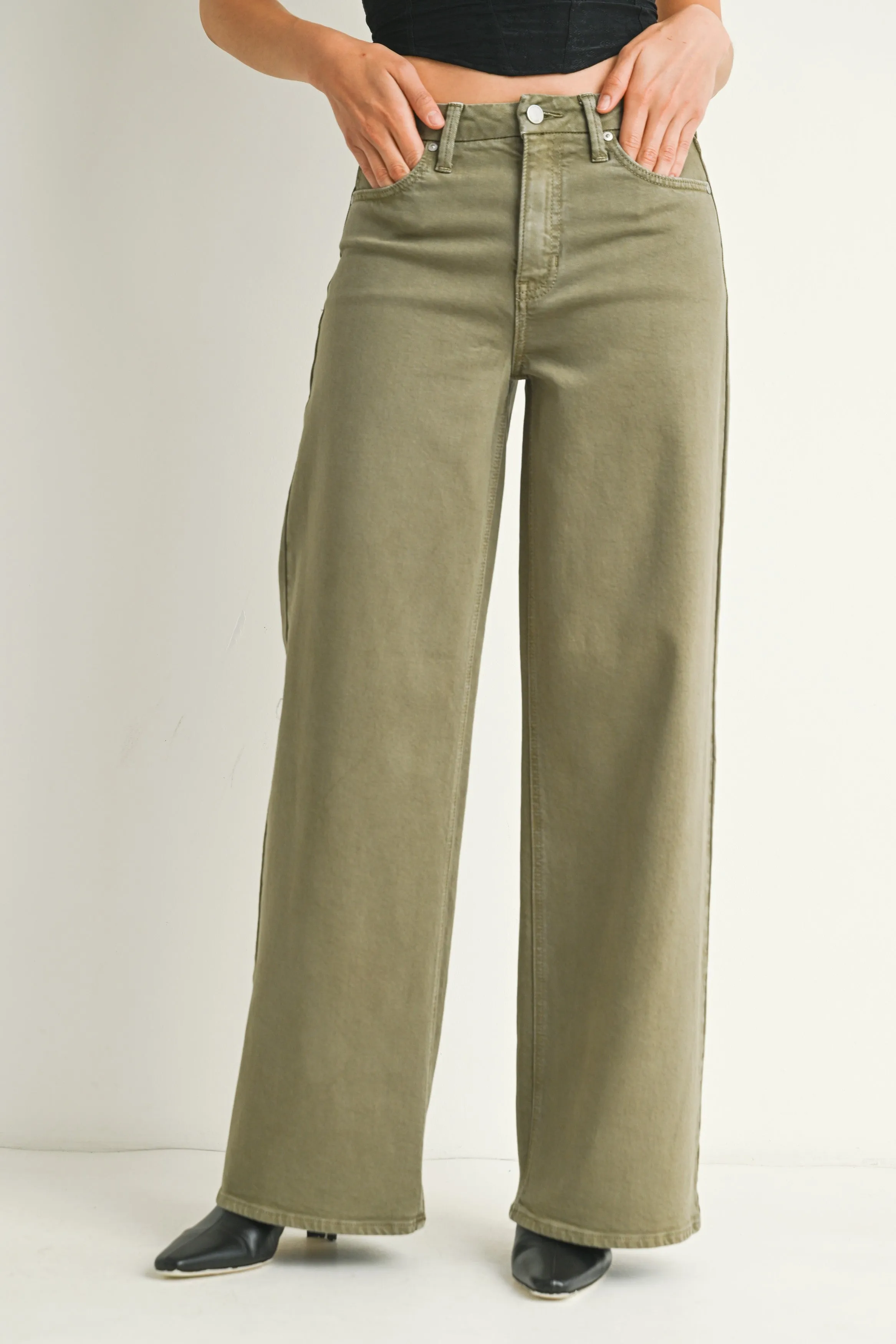 Palazzo Wide Leg Jean