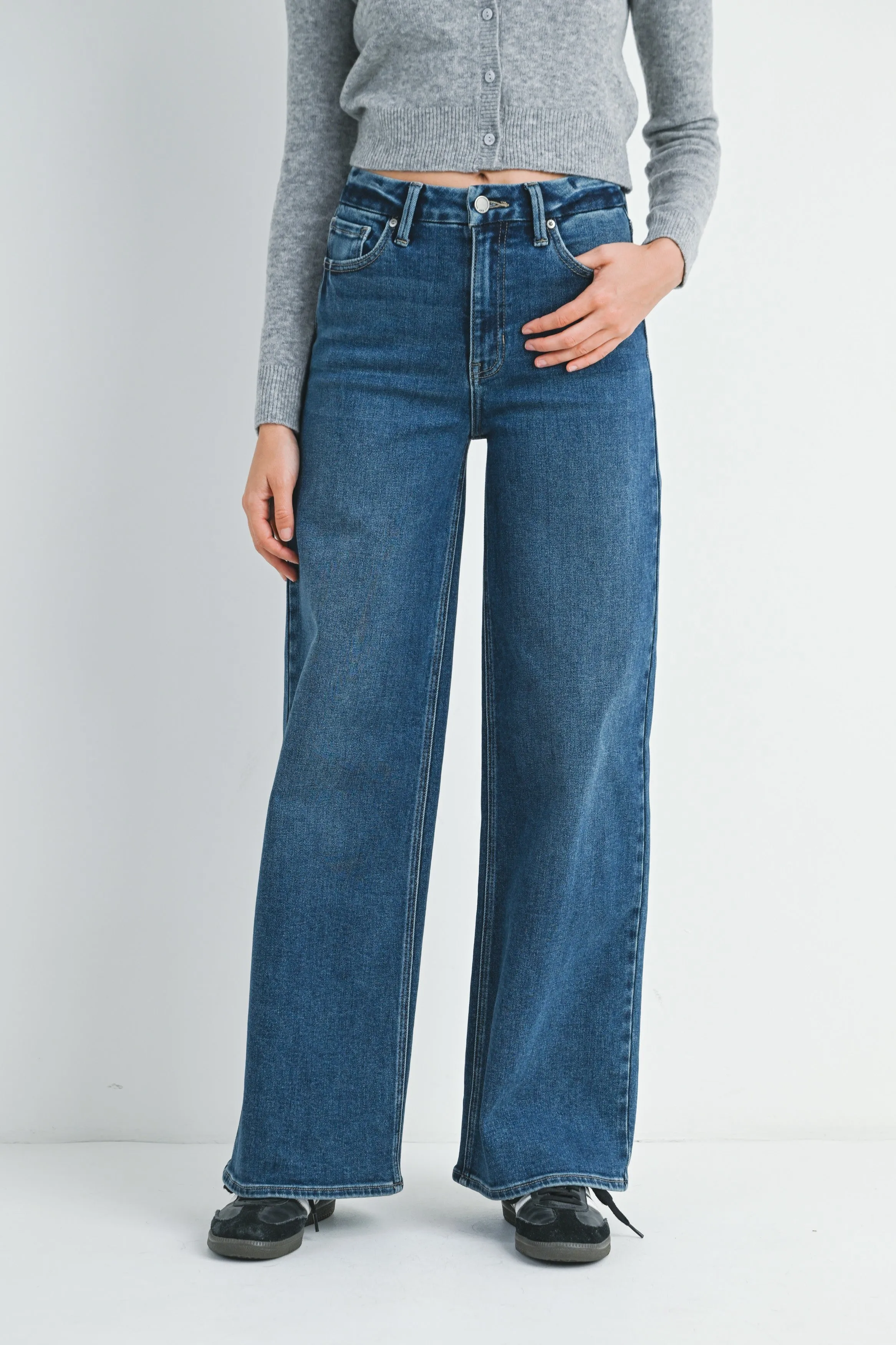 Palazzo Wide Leg Jean