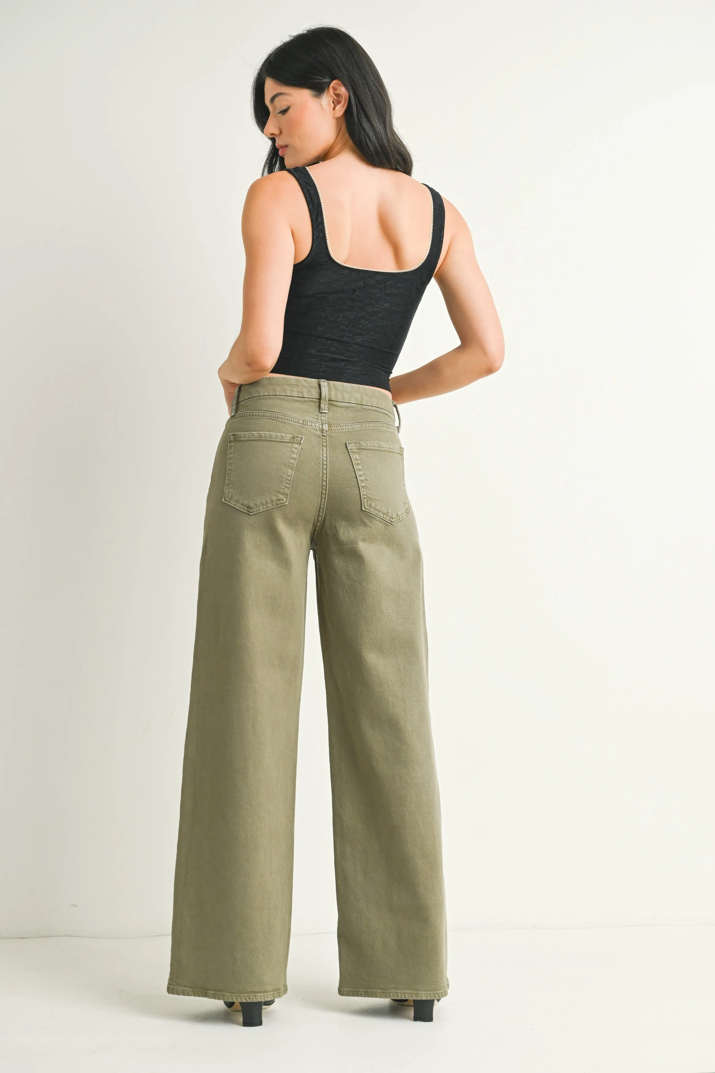 Palazzo Wide Leg Jean