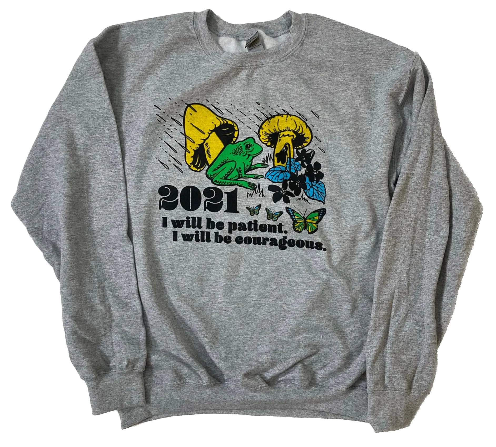 Patient Frog sweatshirt
