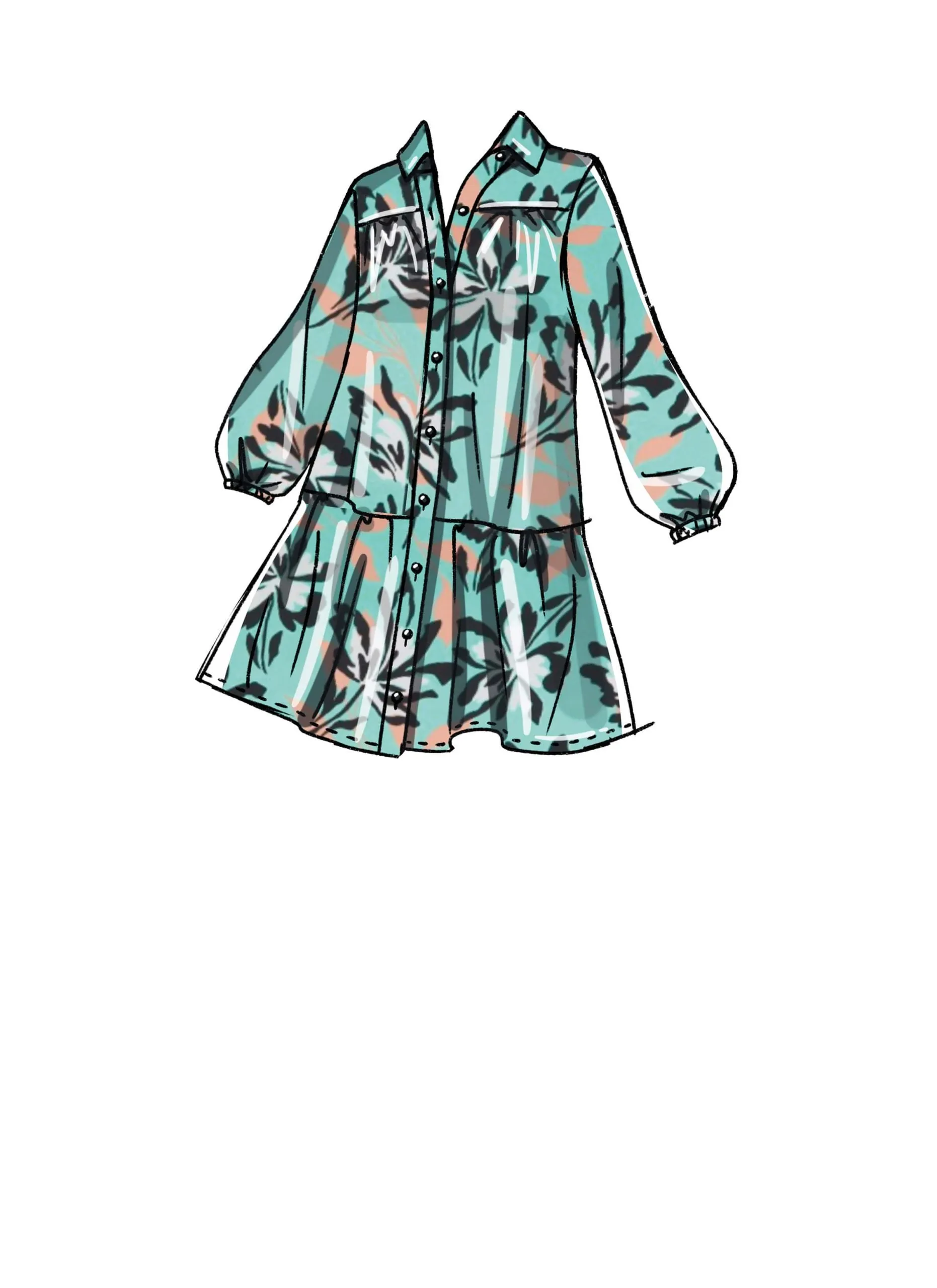 Pattern - Mccall's - M8285 - Misses’ Top and Dresses