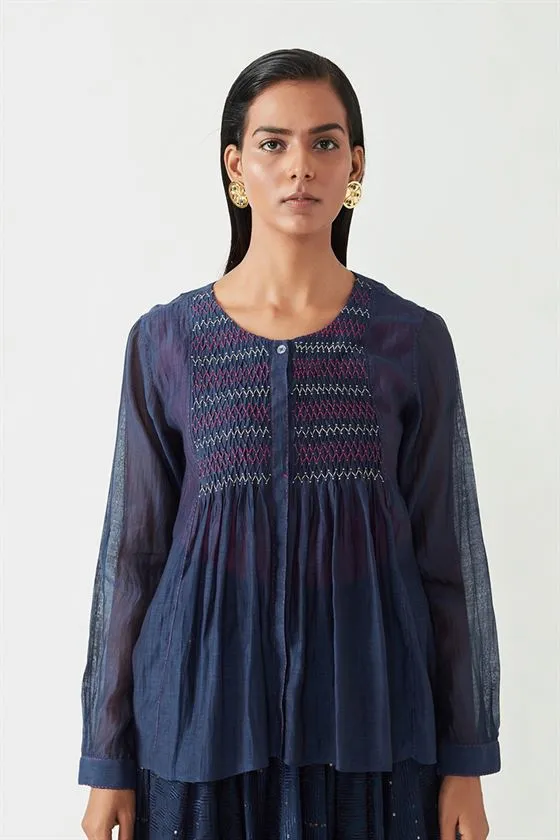 Payal Pratap   -   View with A Room  Twala Smocking Top (2pcs)