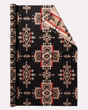 Pendleton Overall Black Southwest Fabric