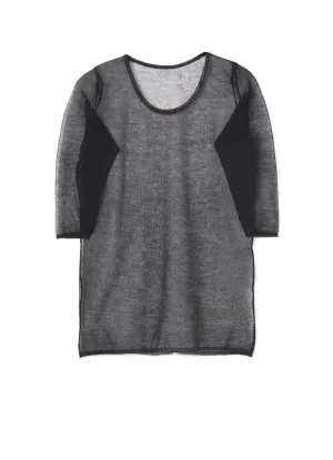 Pe/Ra Plain Stitch B Three Quarter Sleeve